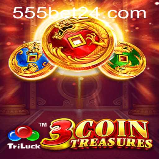 Descubra o Universo de Emoções em 3CoinTreasures com 555bet